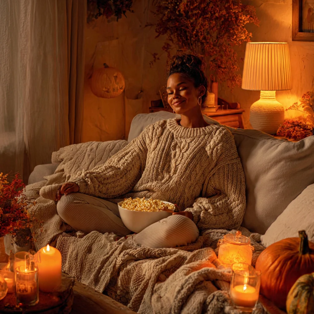 Fall Outfit Ideas for Every Occasion: Movie Night Indoors