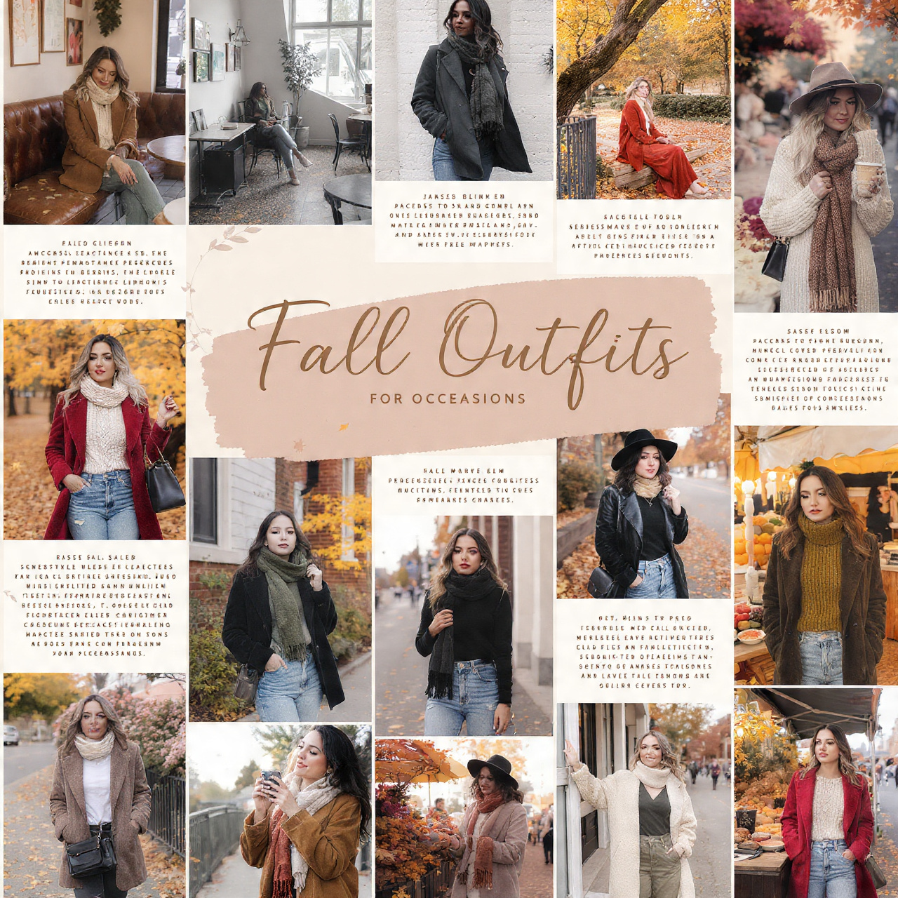 Fall Outfit Ideas for Every Occasion