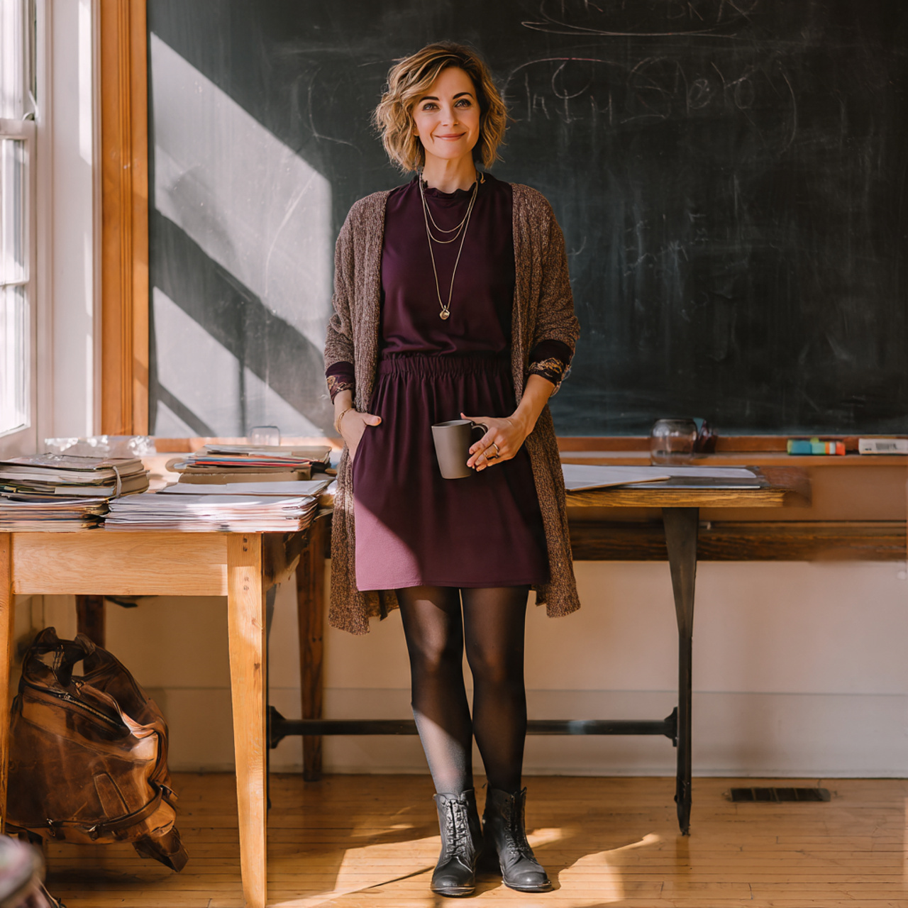 25 Best Fall Teacher Outfits for Comfort and Classroom Style 23 Fall Teacher Outfits