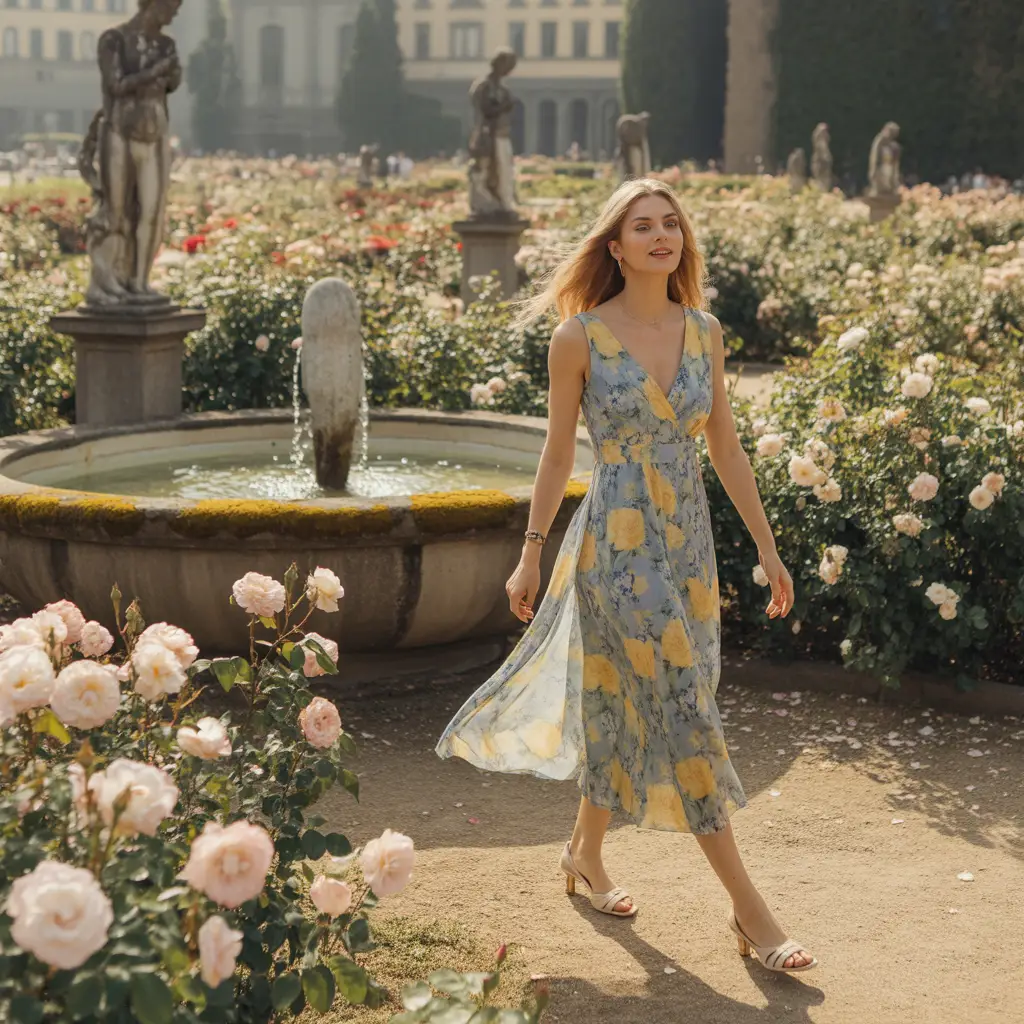 Floral Midi Dresses for Romantic Days