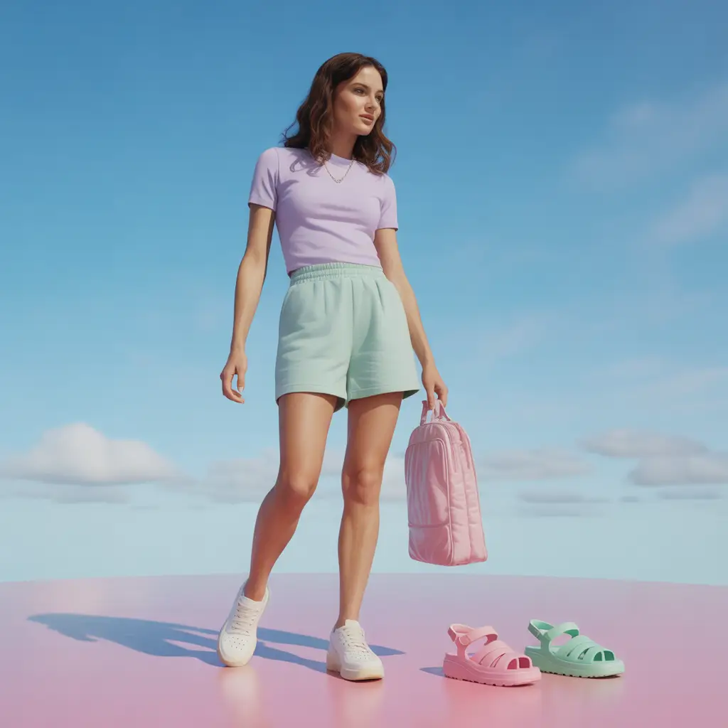 18 Best Vintage 90s Summer Outfits for Effortless Cool Style 18 Pastel Power Look