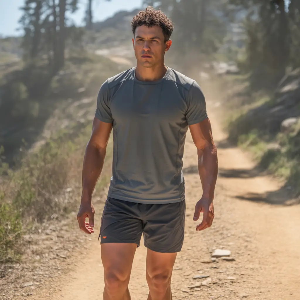 Performance T-Shirt and 2-in-1 Shorts