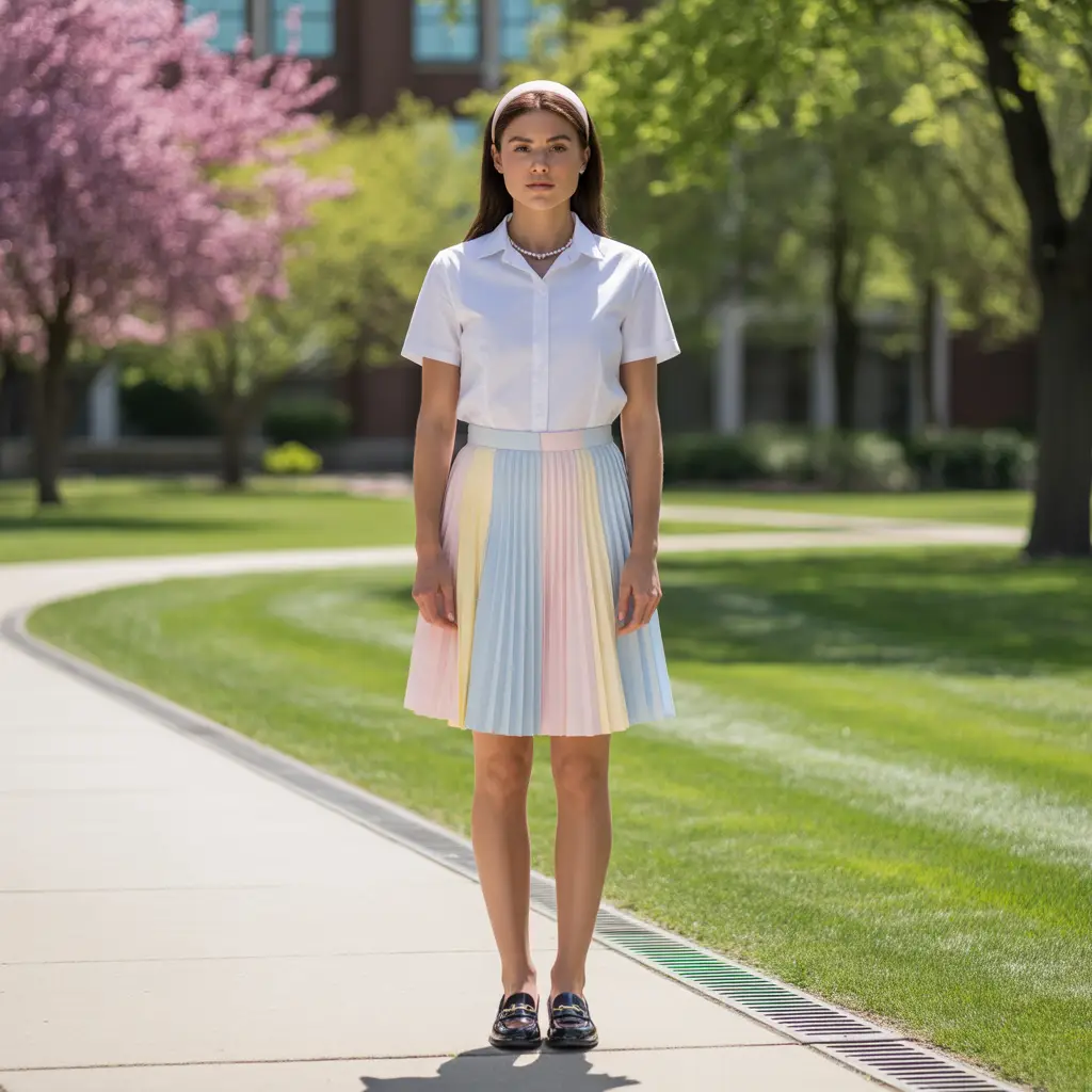 Preppy Summer Outfit