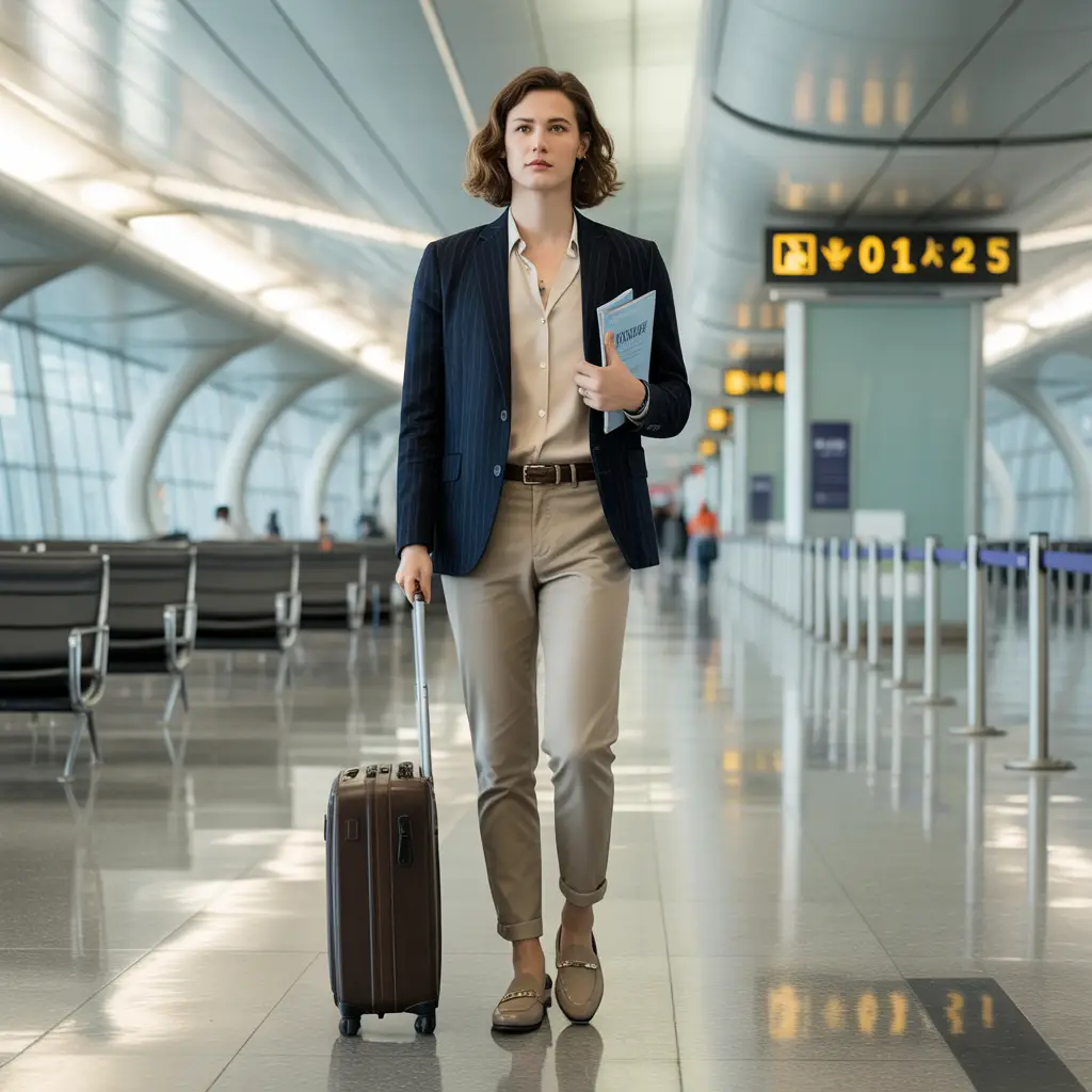 18 Best Airport Summer Outfits for Effortless Travel Style 10 Smart Casual Combo