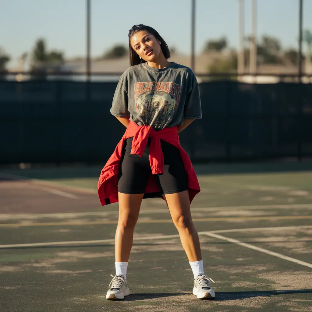 18 Best Vintage 90s Summer Outfits for Effortless Cool Style 3 Sporty Streetwear Edge