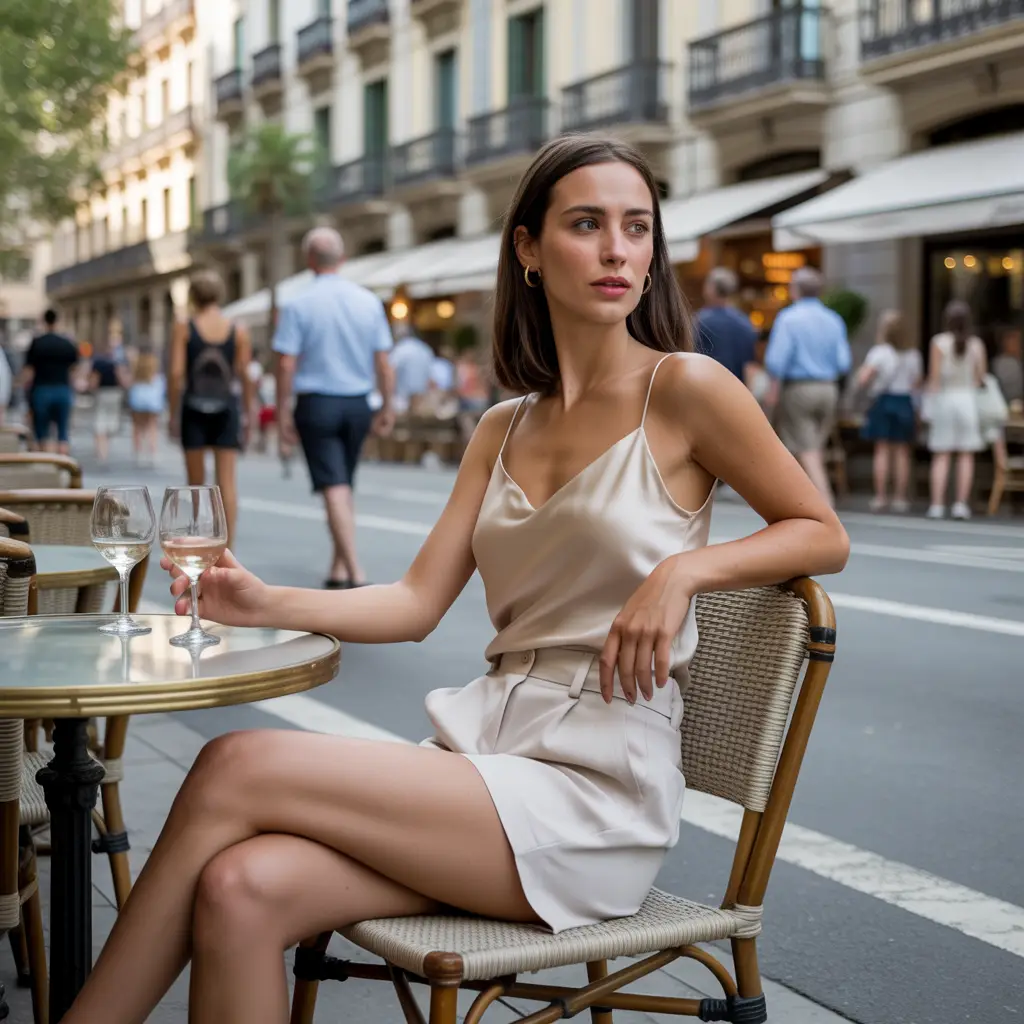 Tailored Shorts and Silk Camisoles