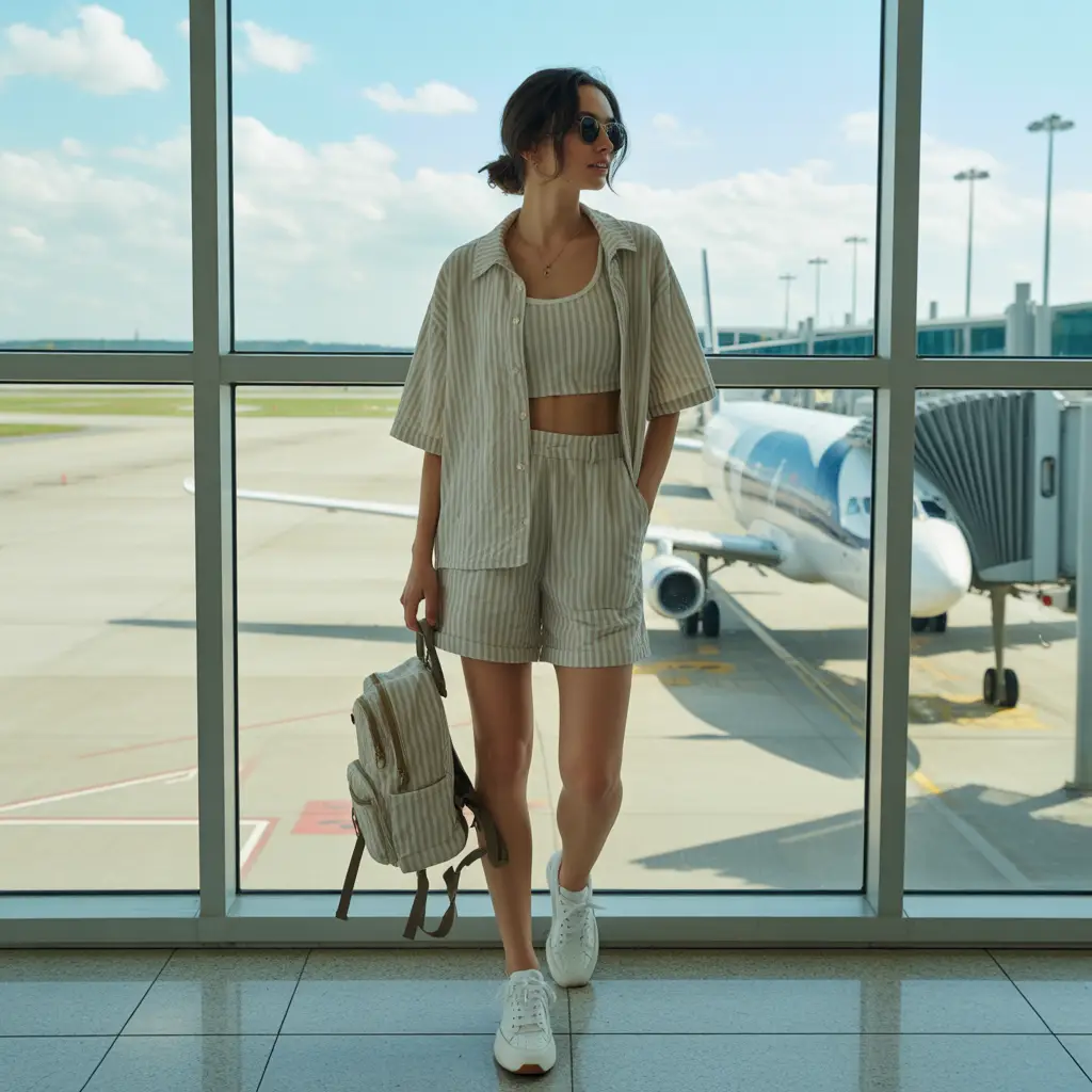 Travel-Friendly Aesthetic Look