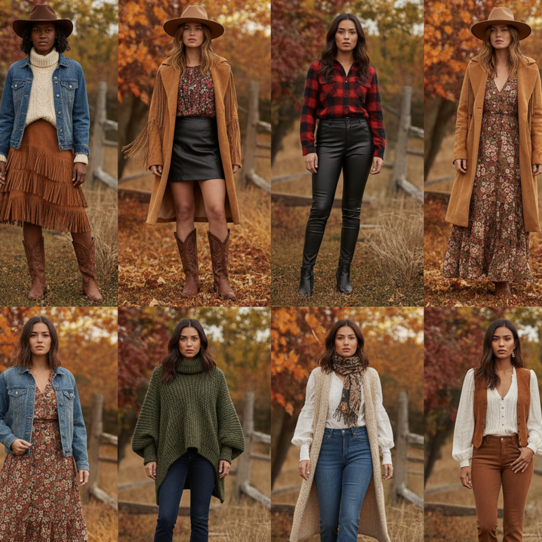 Western Fall Outfits: 20 Timeless Looks for Autumn Style 5 Western Fall Outfits
