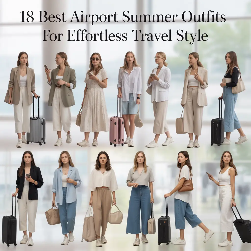 airport summer outfits