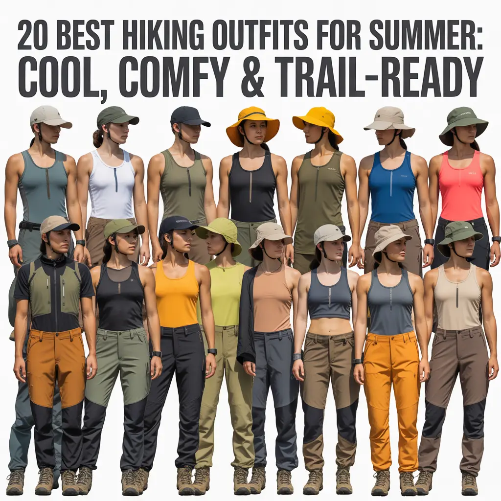 hiking outfits for summer
