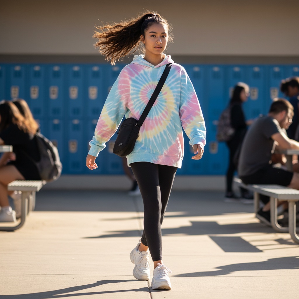 Latina Back to School Outfits: 21 Stylish Looks to Slay Every Classroom 3 Sporty Streetwear Energy
