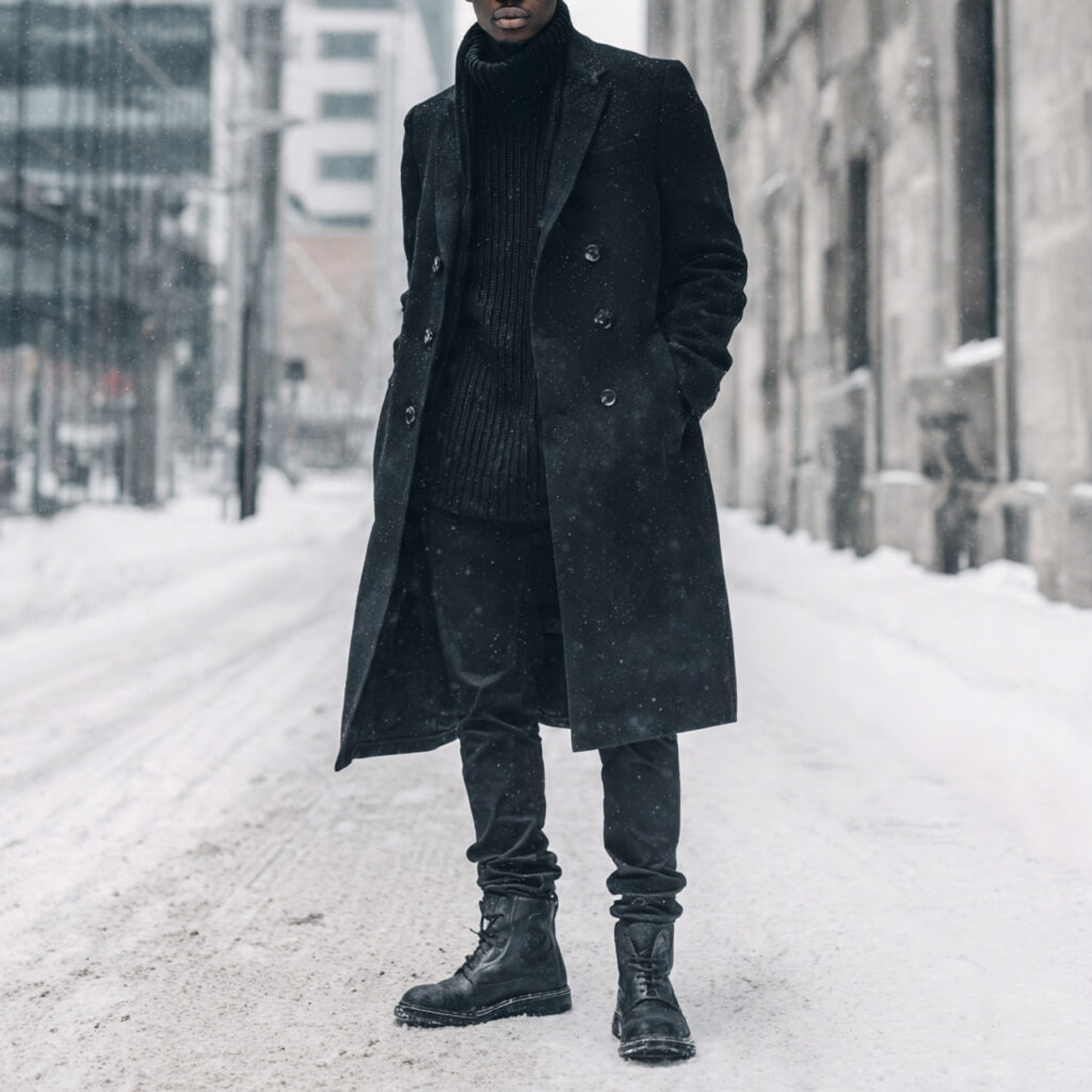 All-Black Winter Fashion Outfits
