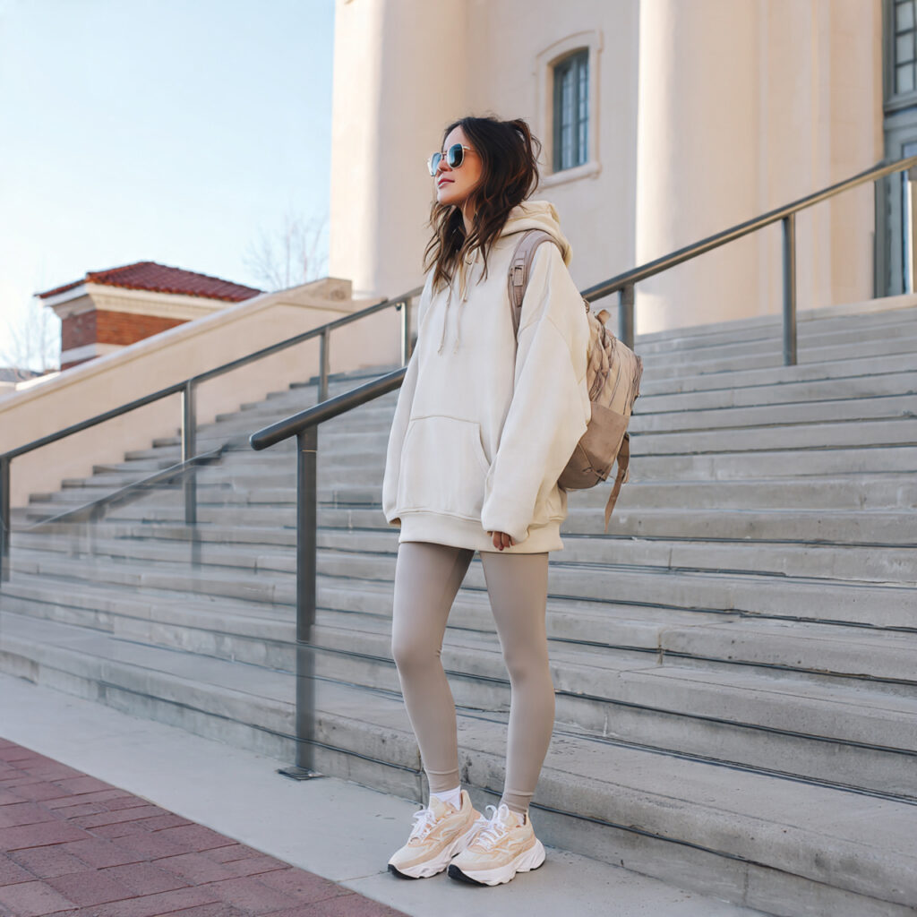 Athleisure Leggings Aesthetic for College