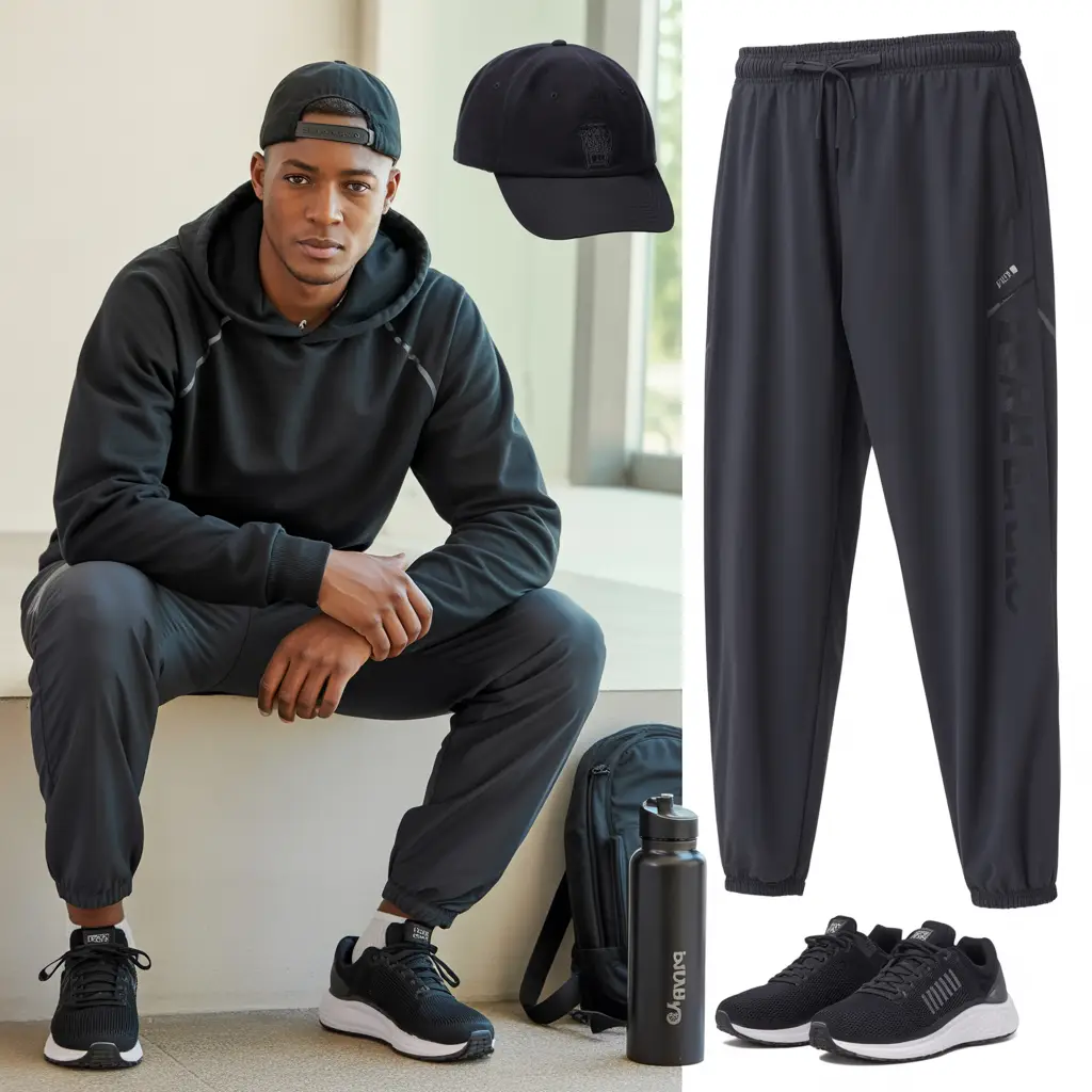 Back to School Outfits Highschool Black – Sporty Black Tracks