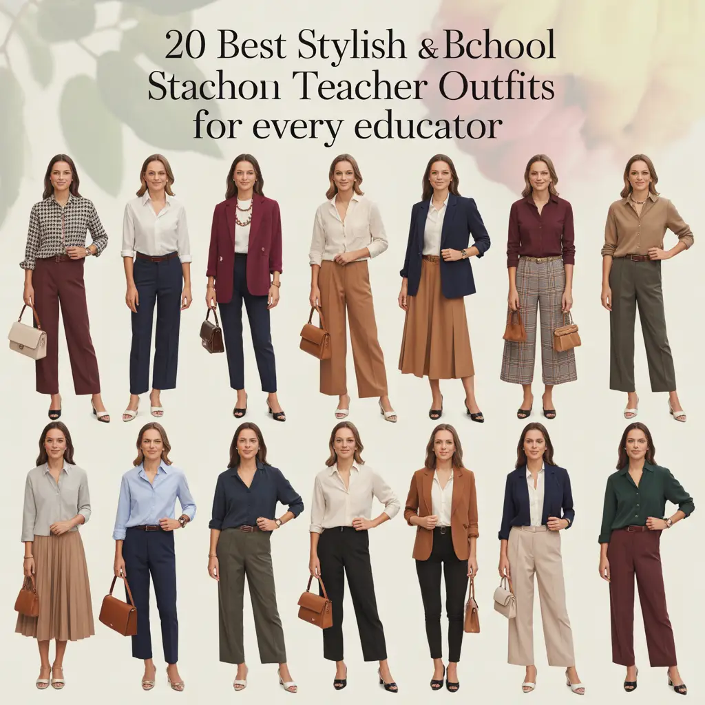 Back to School Teacher Outfits