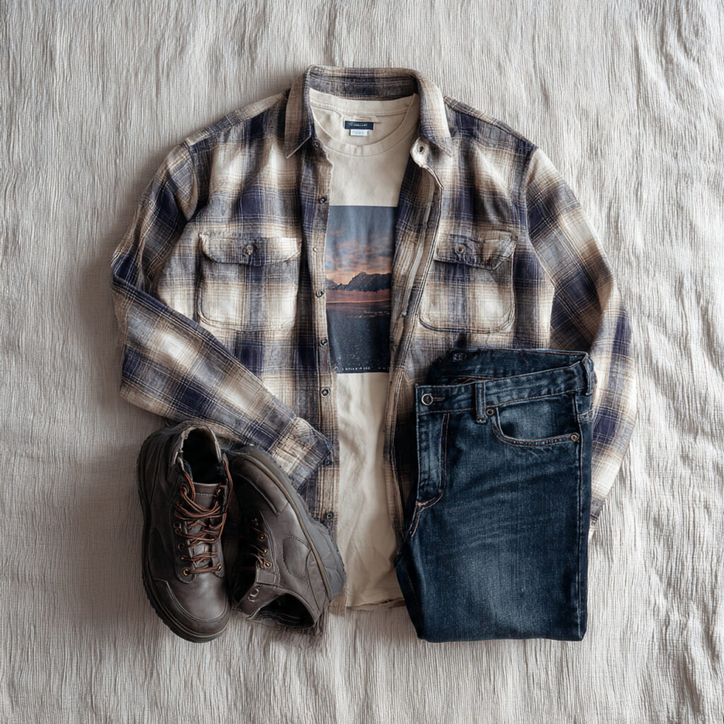 Band Tees as Centerpieces in Grunge Outfit Ideas