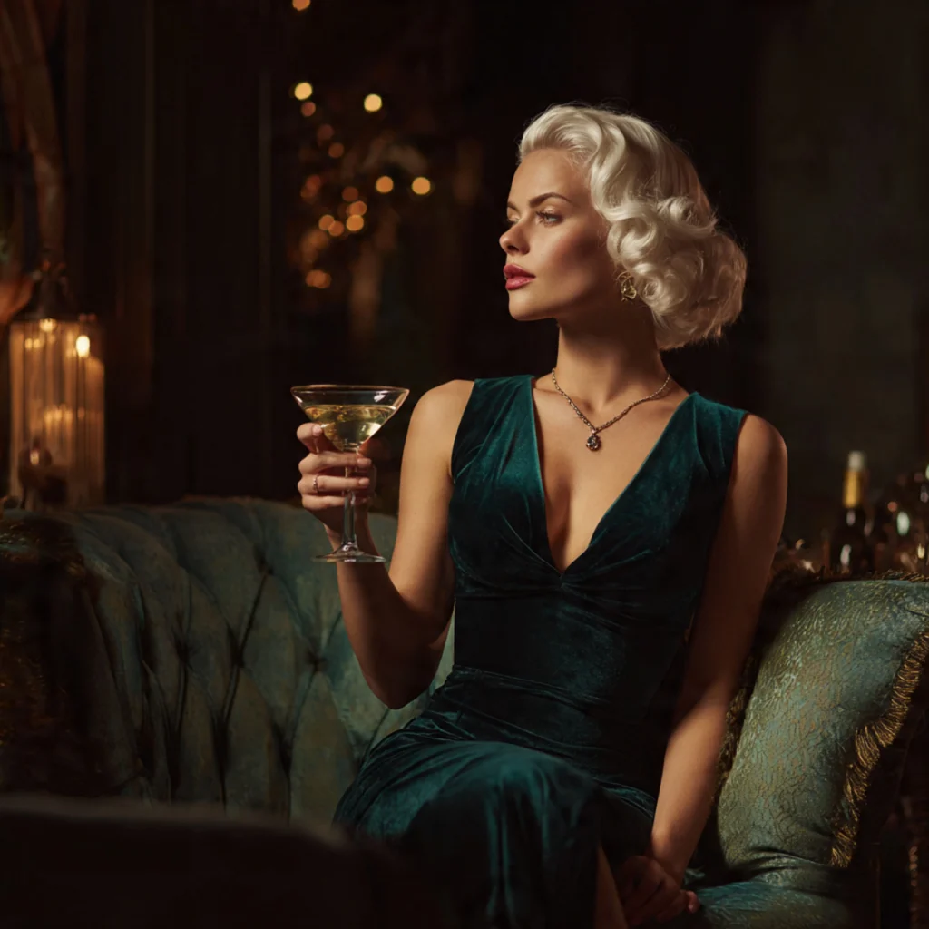 Birthday Party Outfits: Velvet Dress for Evening Events