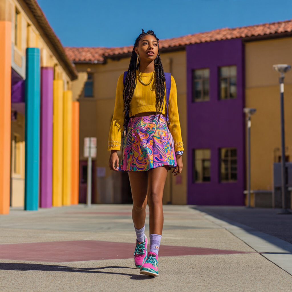 Bold Color School Outfit Ideas