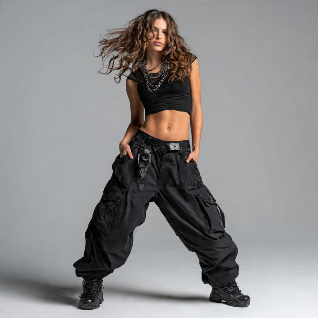 22 Best Rock Concert Outfit Looks for Maximum Impact 12 Cargo Pants Rock Concert Outfit Looks