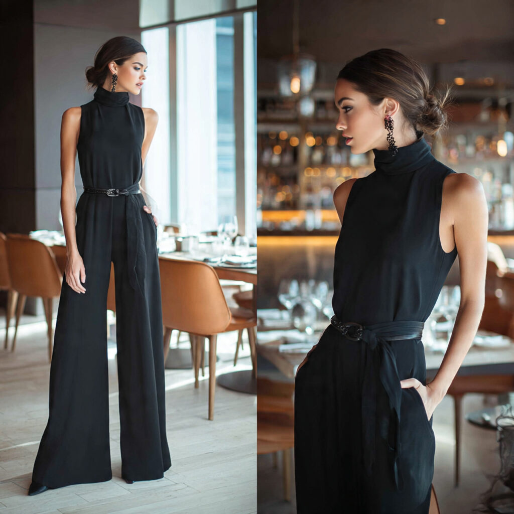 Chic Jumpsuit Birthday Dinner Outfit Looks