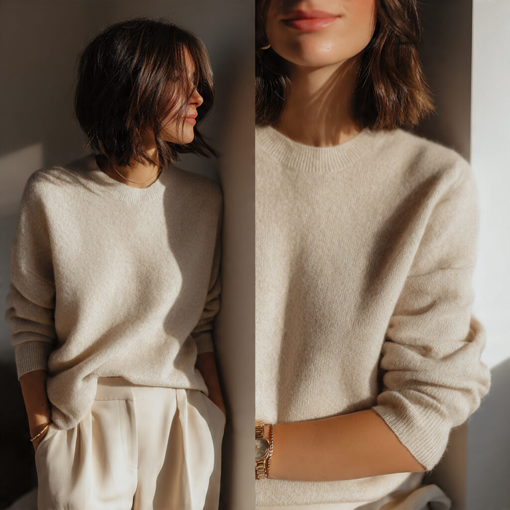 Chic Outfit Ideas With Cashmere Sweaters