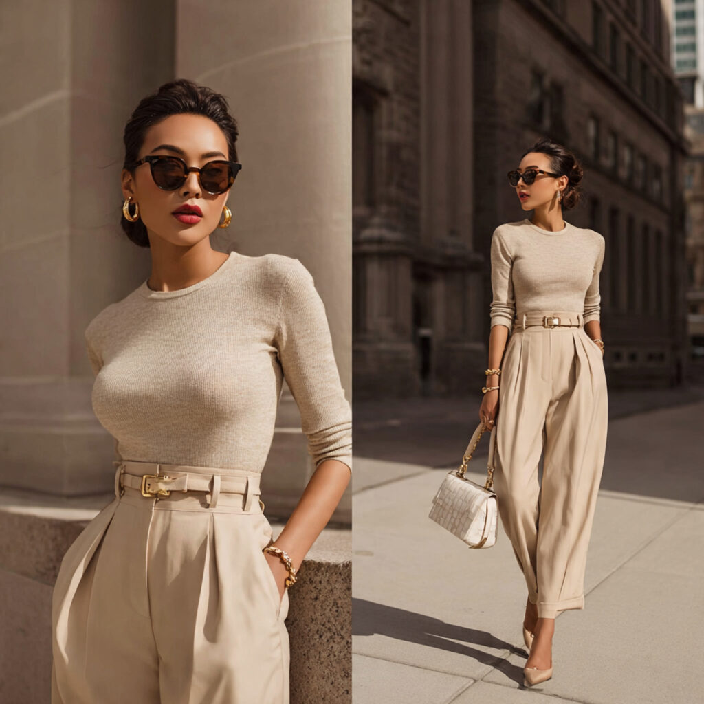 Chic Outfit Ideas With Wide-Leg Trousers