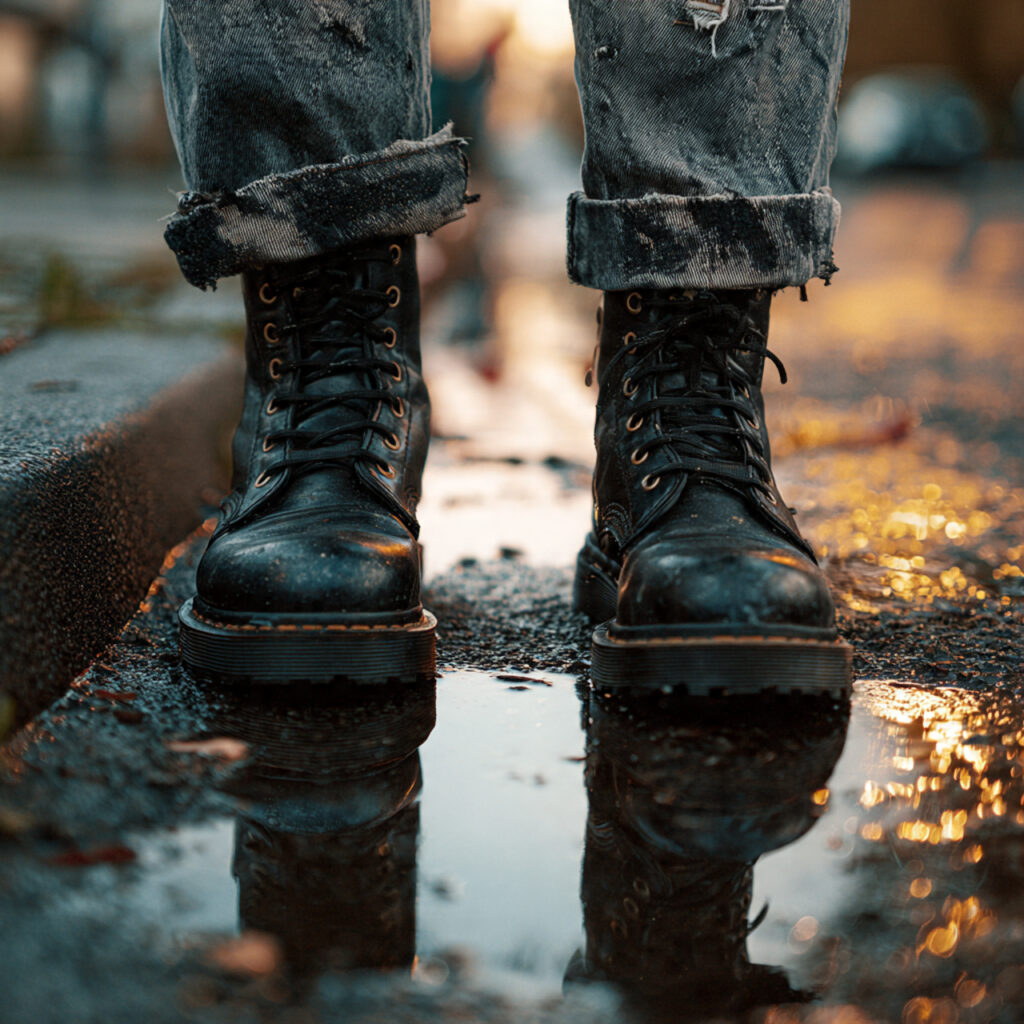 Combat Boots Grounding Your Grunge Outfit Ideas