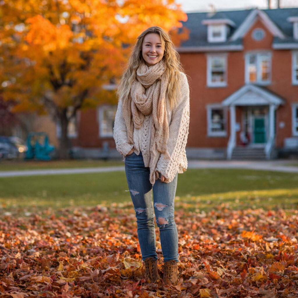 Cozy Autumn School Outfit Ideas