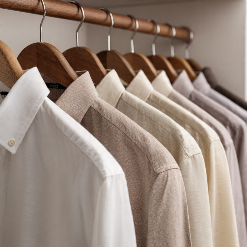 Crisp Button-Down Shirts for Clean Lines