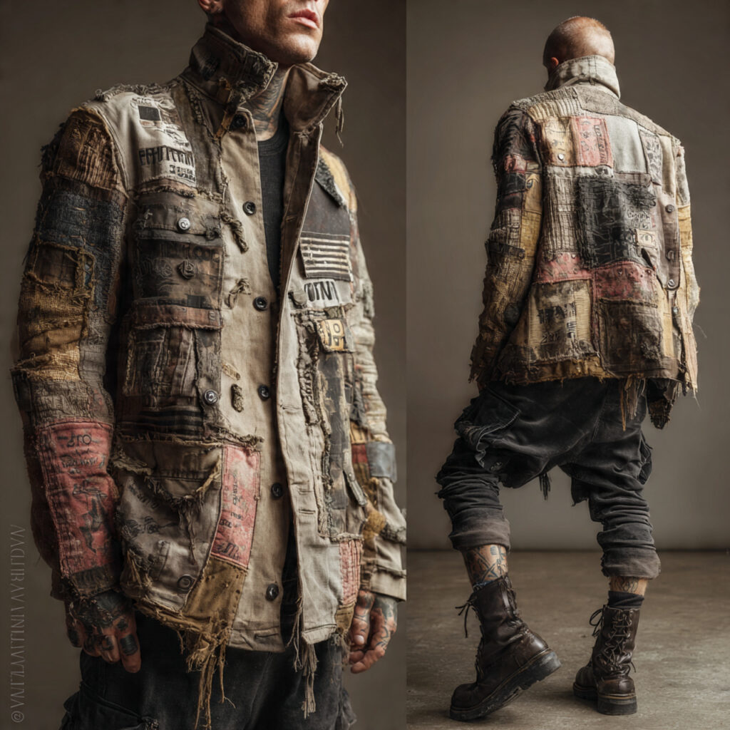 DIY Patches and Custom Grunge Outfit Ideas