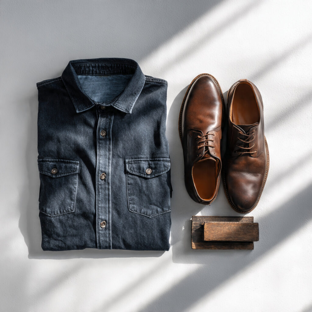 Dark Denim for Casual Precision