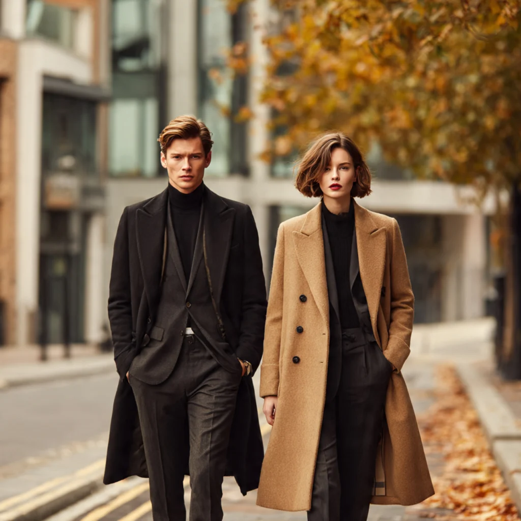 Fall Business Casual Outfits Forward with Wool Overcoat