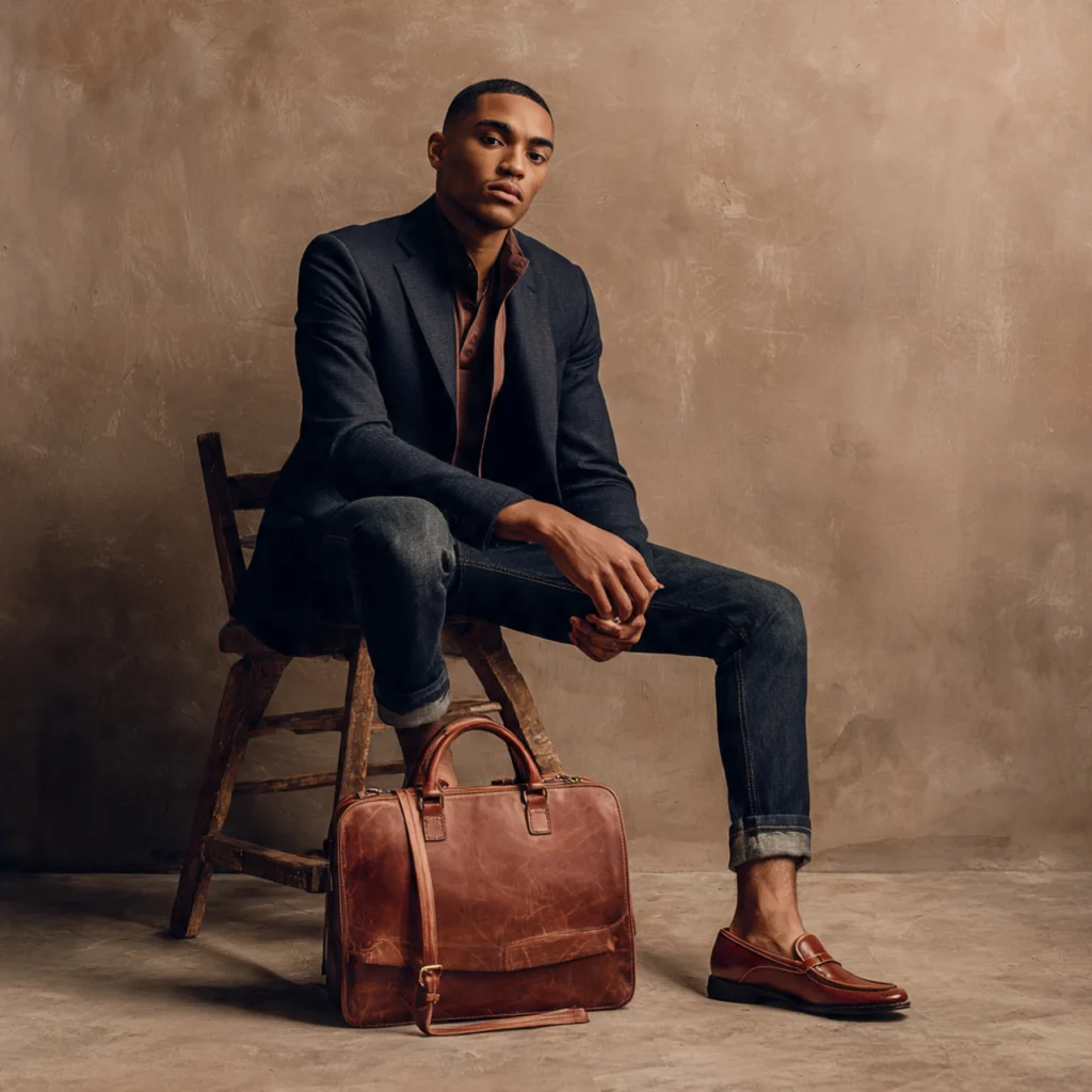 Fall Business Casual Outfits with Dark Denim