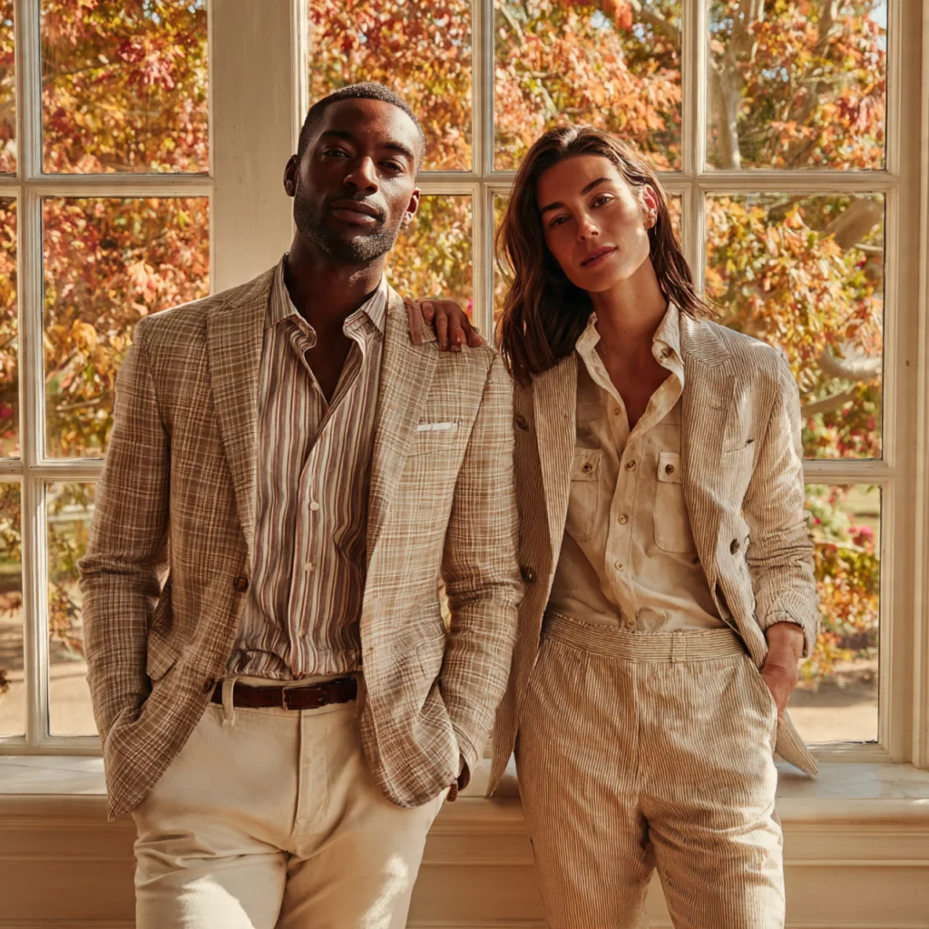 Fall Business Casual Outfits with Patterned Shirts