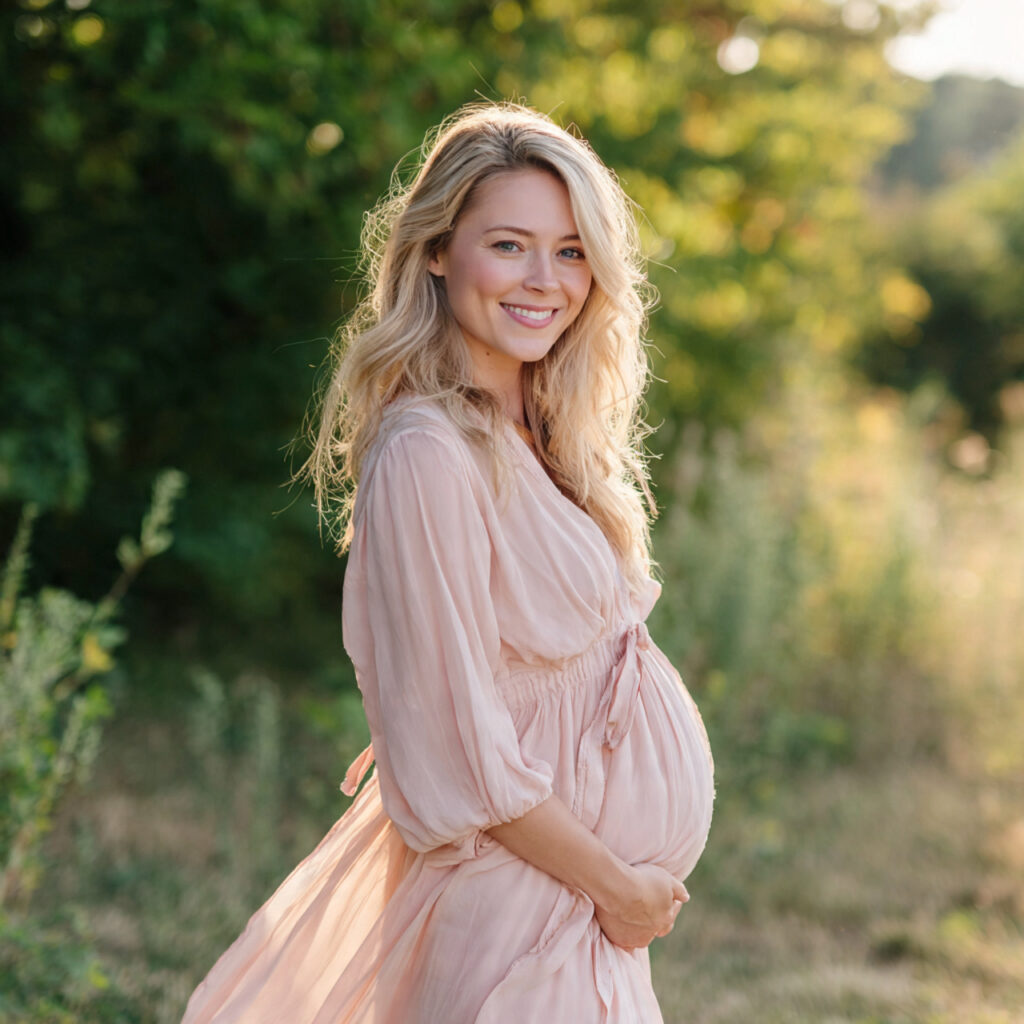 20 Trendy Cute Maternity Outfit Ideas to Stay Stylish and Comfortable 1 Flowy Maternity Dresses