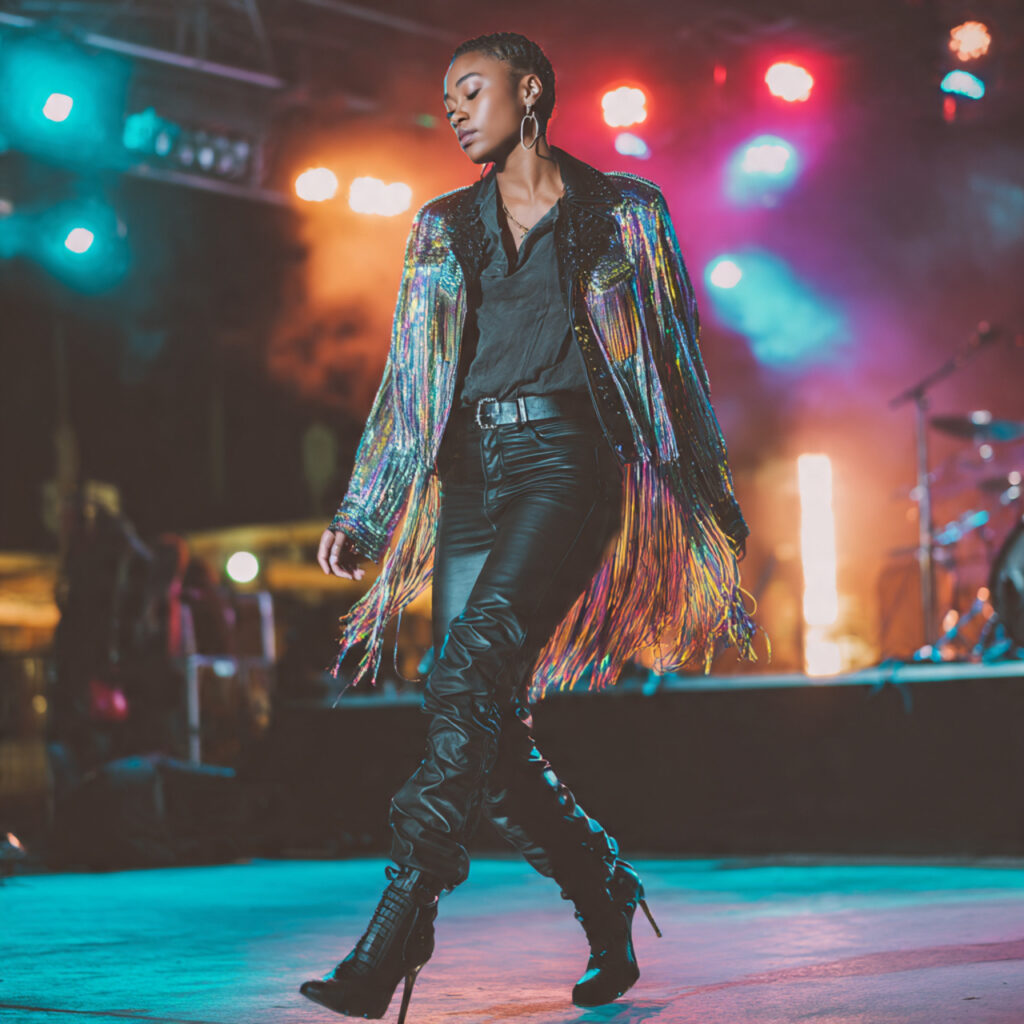 Fringe Jackets for Movement