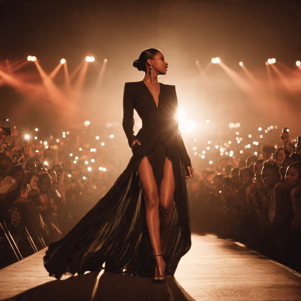 High-Slit Dresses for Drama