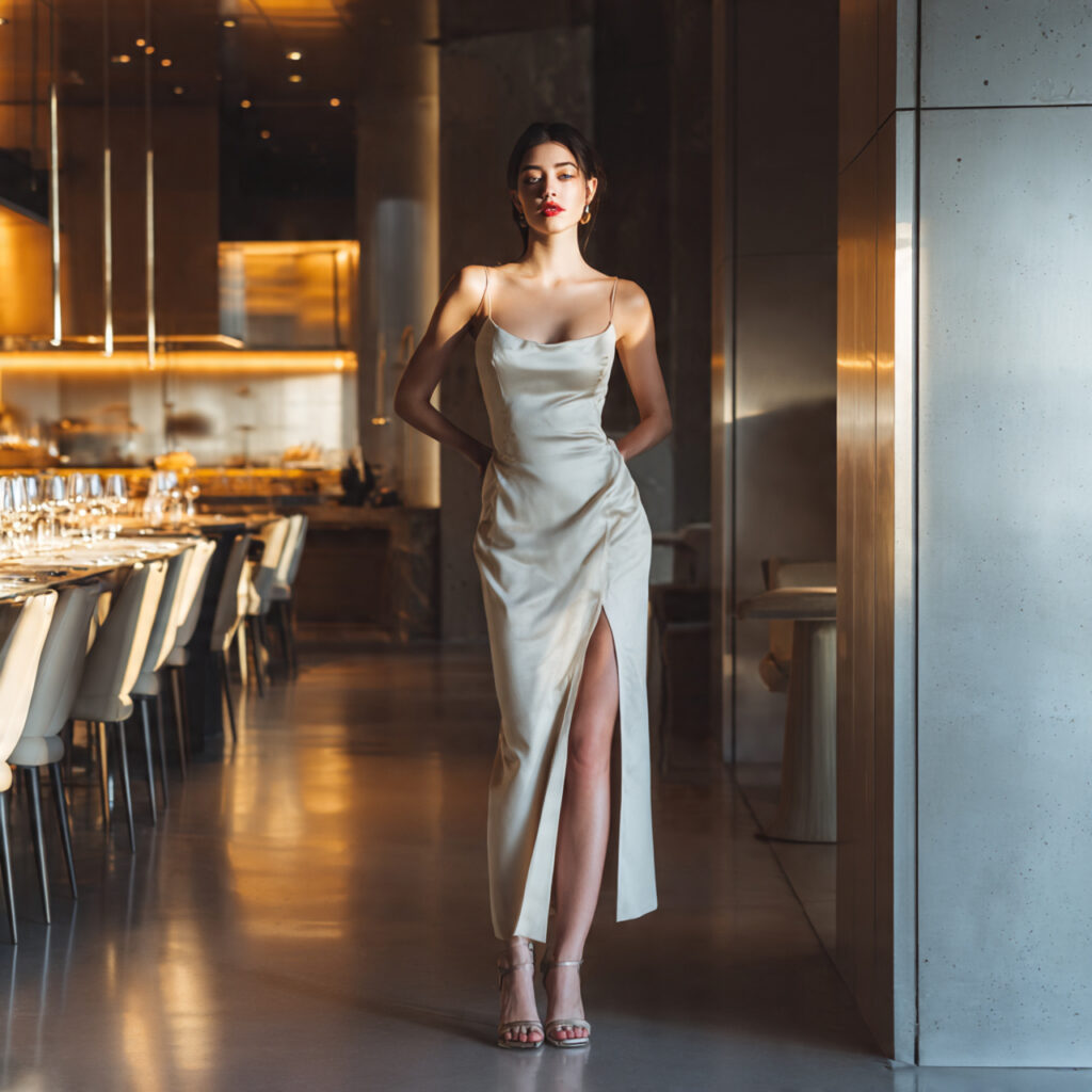 High-Slit Power Move Birthday Dinner Outfit Looks