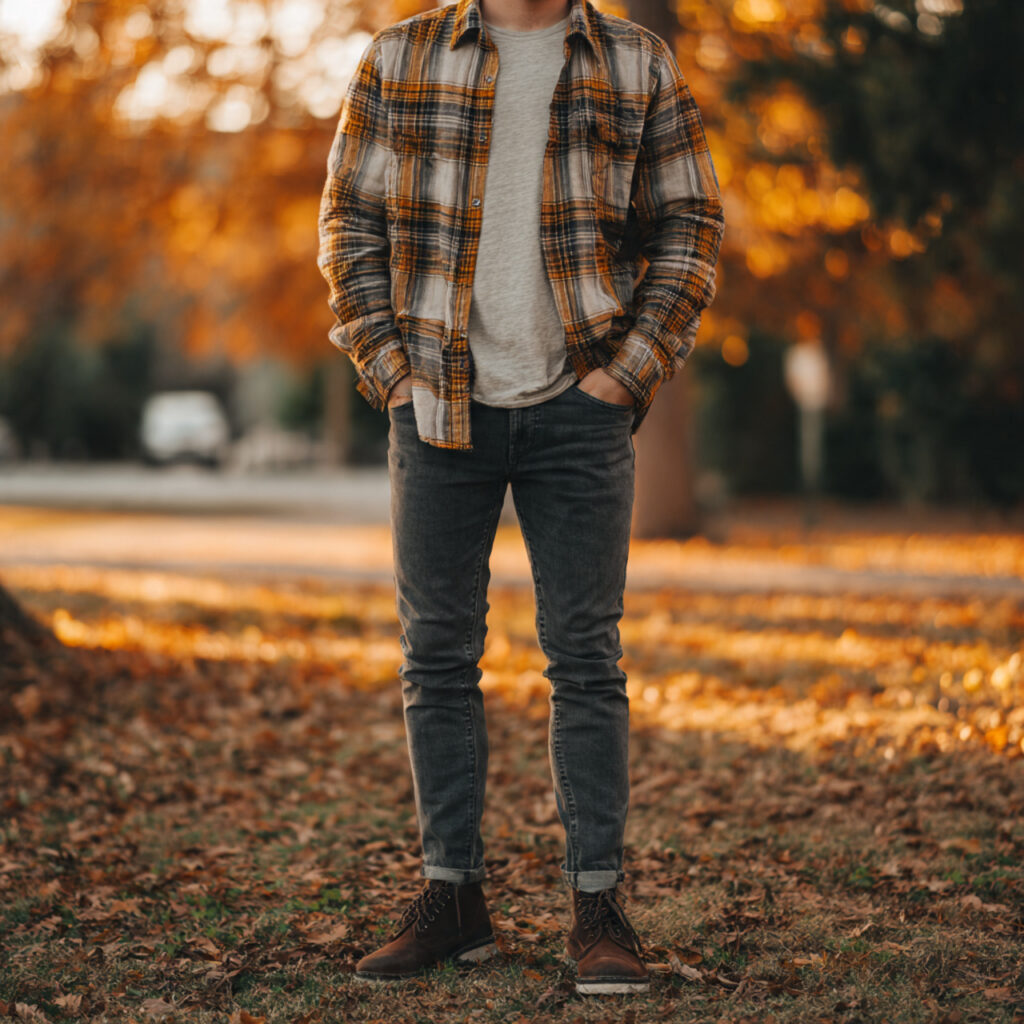 20 Best Casual Winter Outfits for Effortless Cold-Season Style 7 Layered Flannel Looks