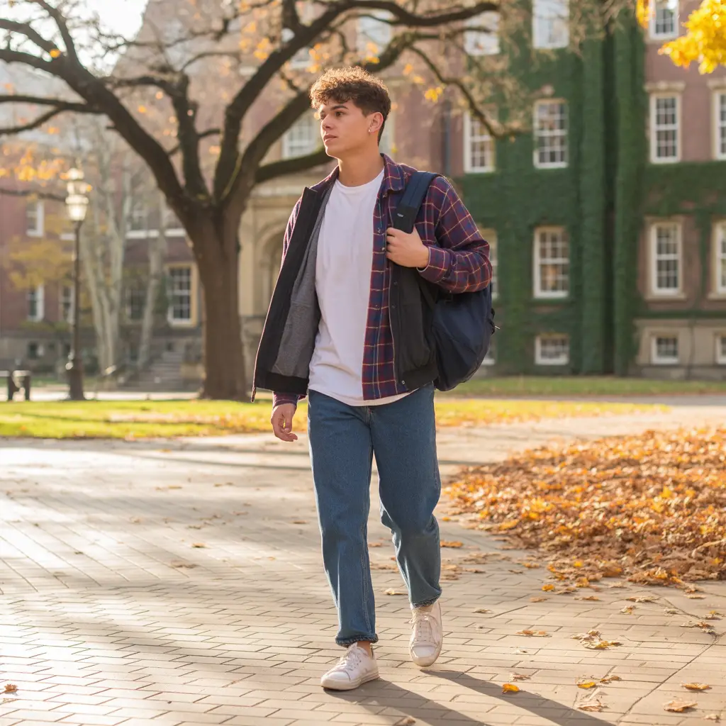 Layered Transitional Back to School Outfits