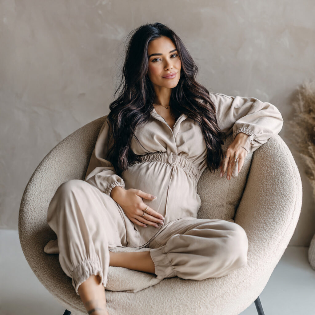 20 Trendy Cute Maternity Outfit Ideas to Stay Stylish and Comfortable 2 Maternity Jumpsuits