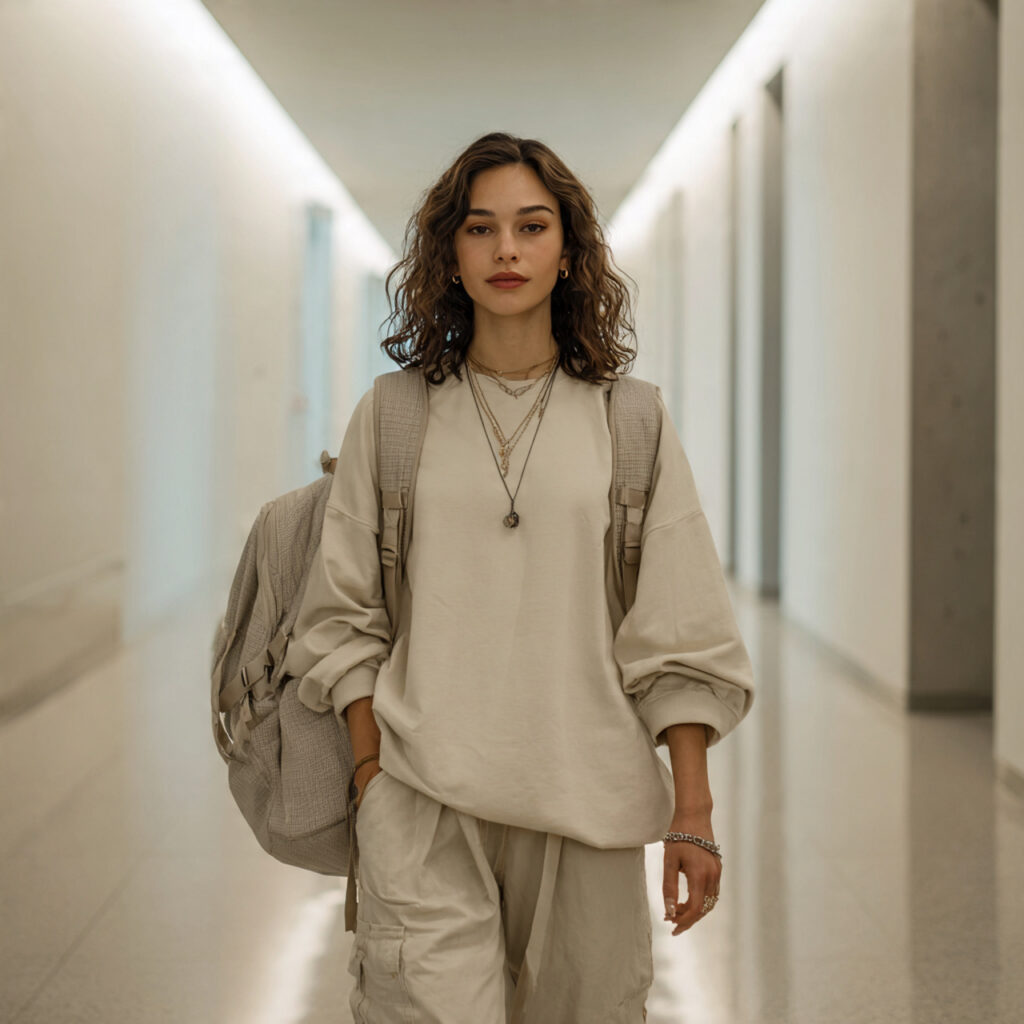 Minimal Accessories School Outfit Ideas