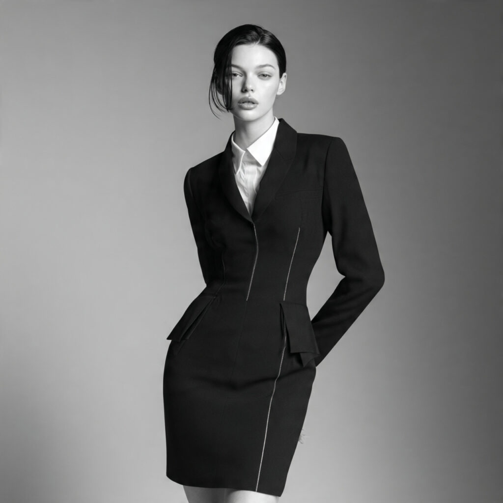 Minimal Suit Dress