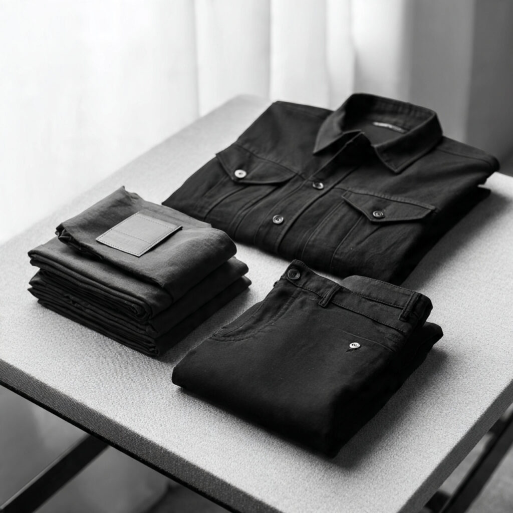 Monochrome Outfits for Tactical Simplicity