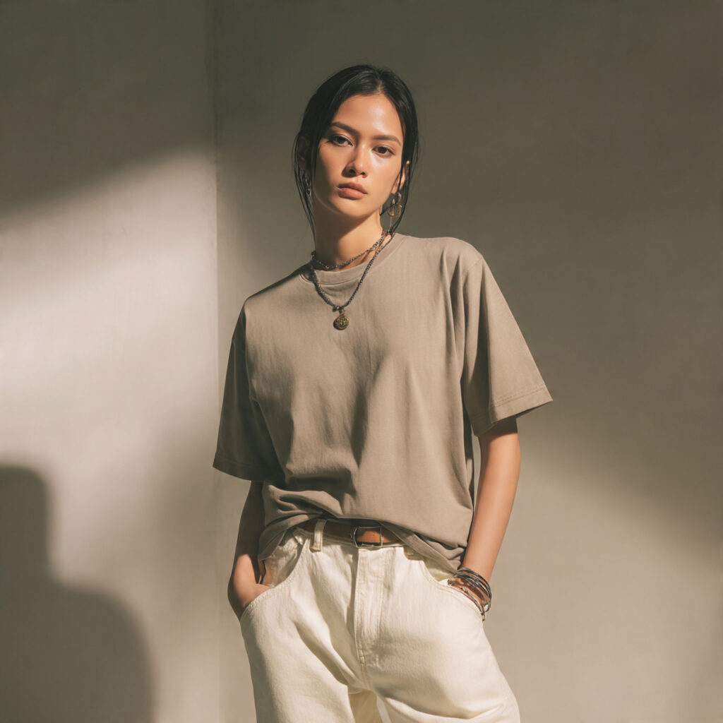Oversized Tees and Minimalist Grunge Outfit Ideas