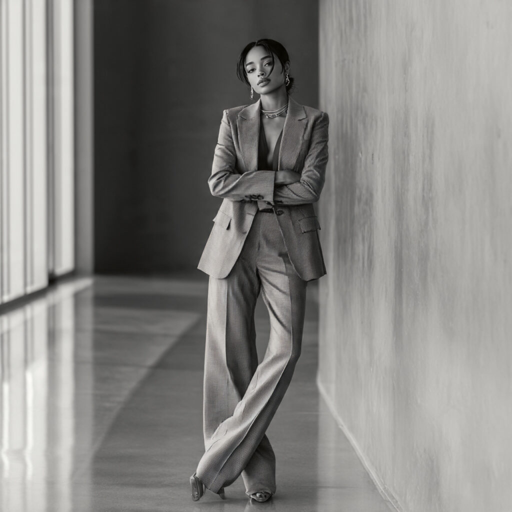 Power Suit Birthday Outfit Ideas