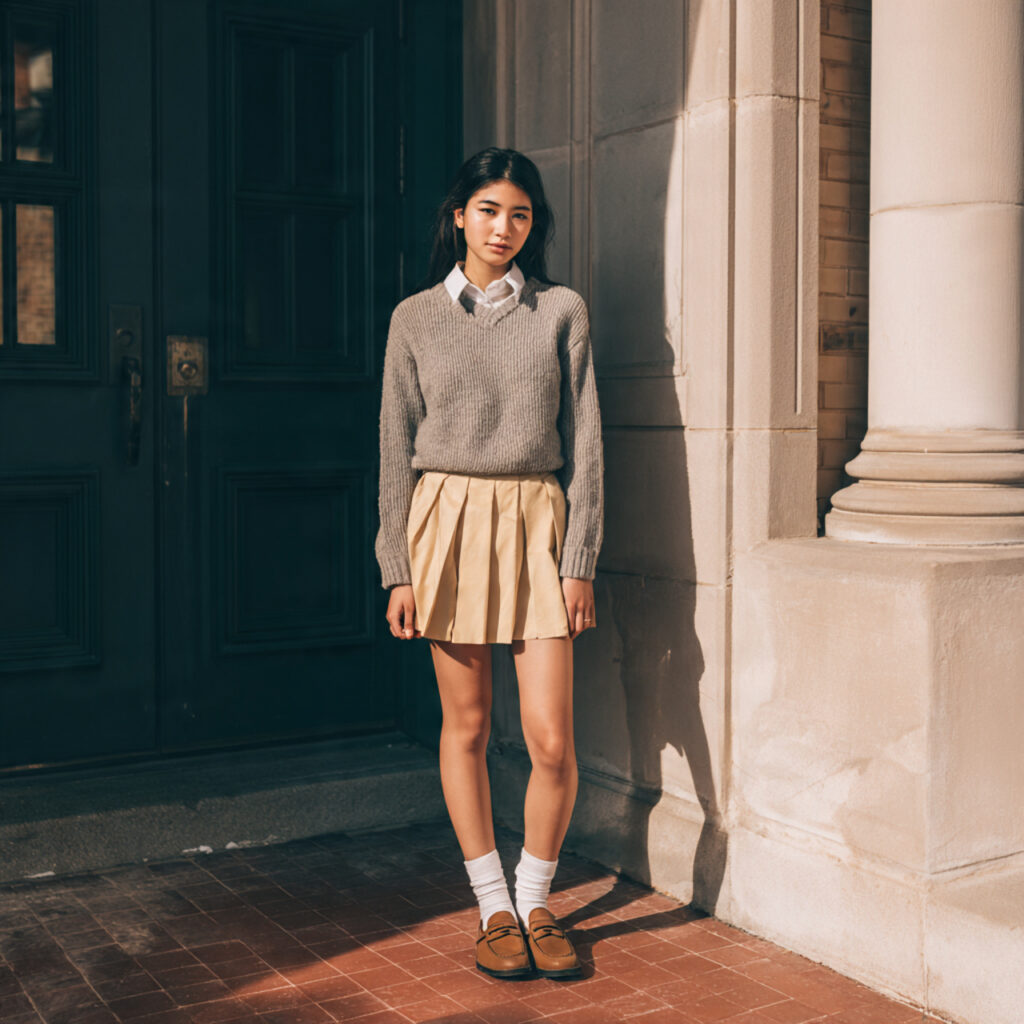 Preppy School Outfit Ideas
