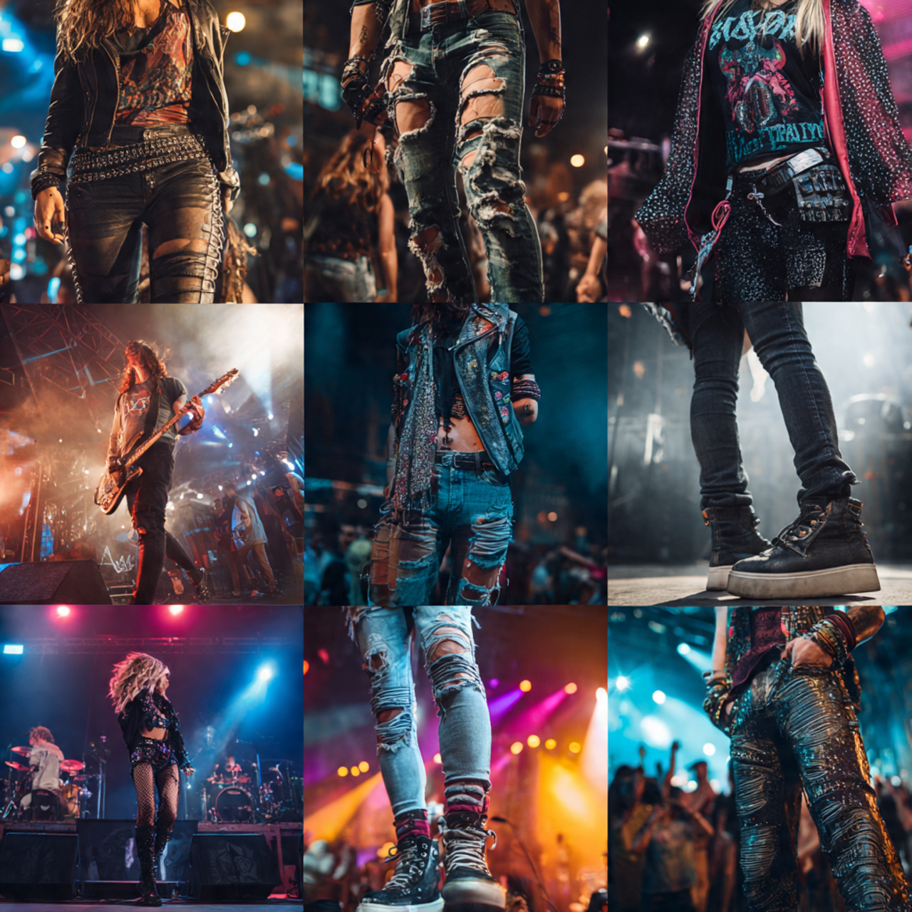 Rock Concert Outfit Looks