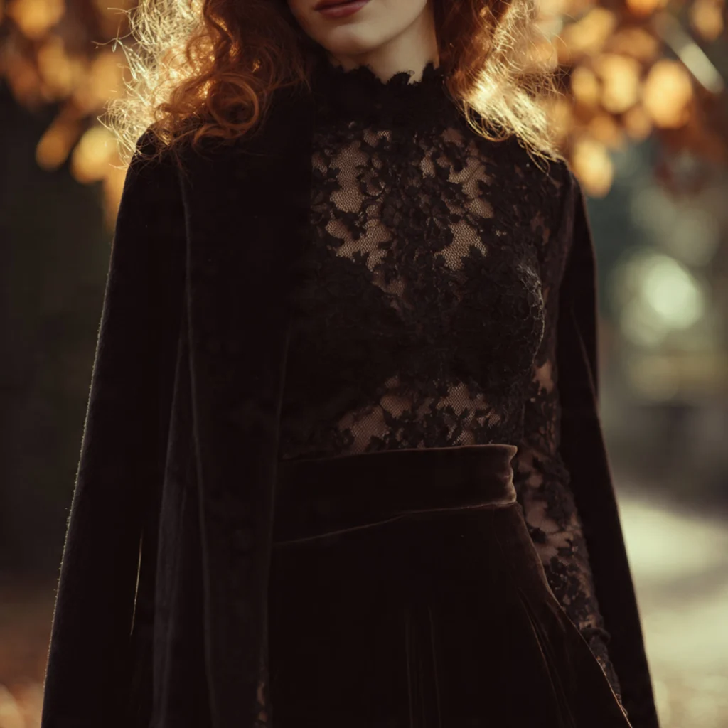 Romantic Goth Outfits for Seasonal Transitions