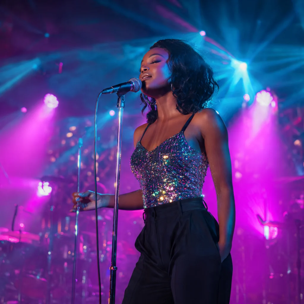 22 Best Sabrina Carpenter Concert Outfits to Rock This Season 2 Sabrina Carpenter Concert Outfits featuring shimmering sequins